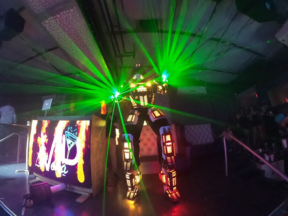 Led robots_NYC
